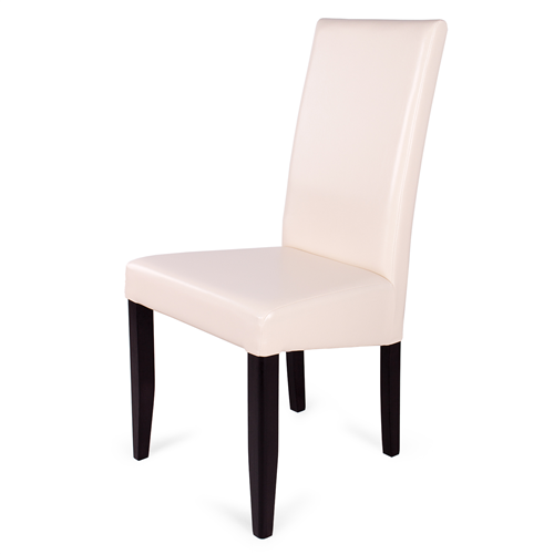 BERTA Mix szék /wenge-beige műbőr barna csíkkal/ - 10 500 Ft
